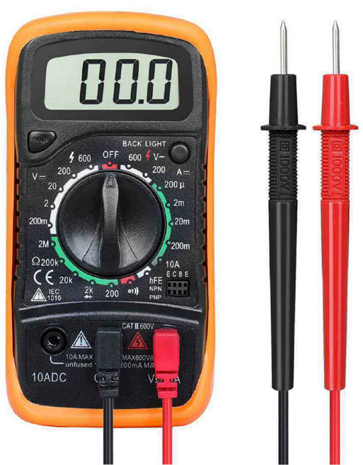 디지털 멀티미터 멀티테스터기 XL830L, 1개