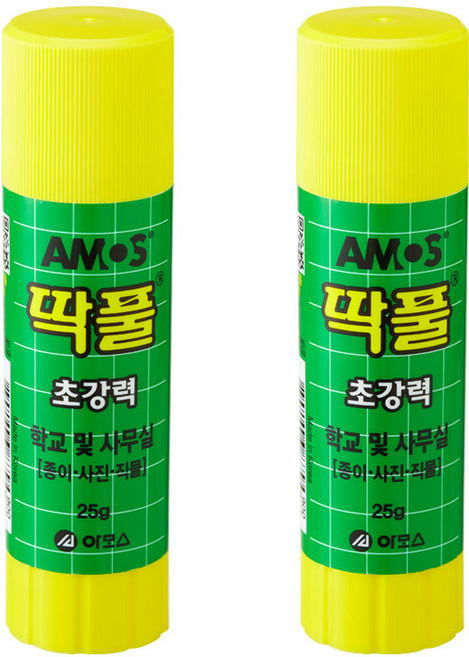 아모스 딱풀, 25g, 2개