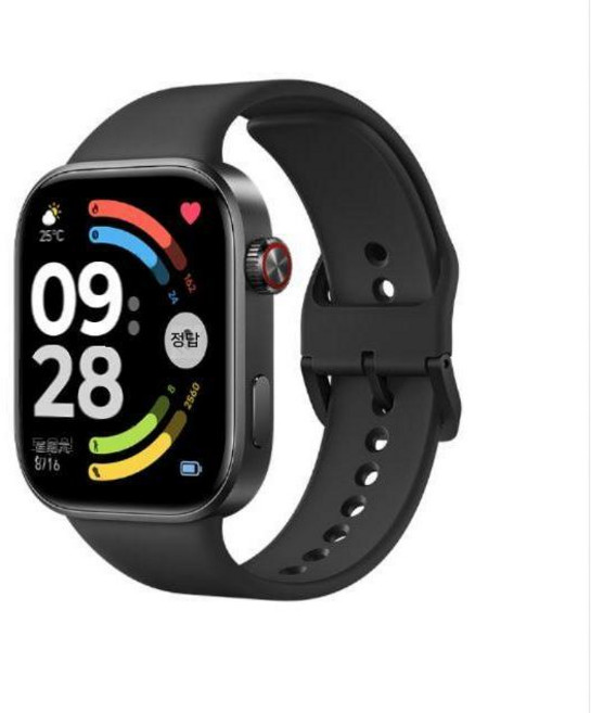 샤오미 레드미 워치 Redmi Watch6 스마트워치 (영문 중문 ver), Elegant Black