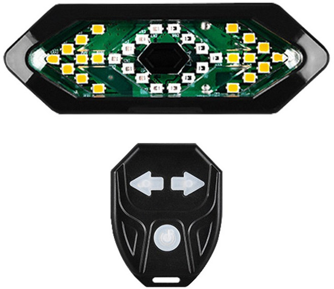 FIIDO X01 自行車尾燈 五種燈光模式 腳踏車方向燈, 1個, X01尾燈