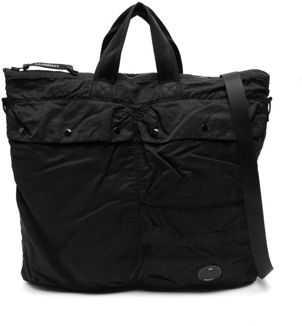 C.P.컴퍼니 지퍼 나일론 토트 백