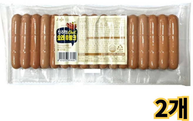 진주햄 쉐프 요리후랑크 /냉장, 1.05kg, 2개