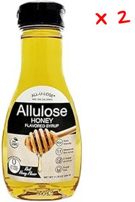 올유로스 베러테이스트 허니 내추럴 알룰로스 시럽 제로 칼로리 리퀴드 스위트너, 2개