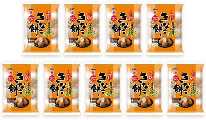 훈와리메이진 콩가루 모찌 스낵, 75g, 9개