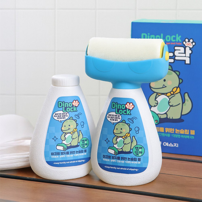 디노락 논슬립젤 욕실 미끄럼 방지용 젤 300g 1+1, 단일, 2개