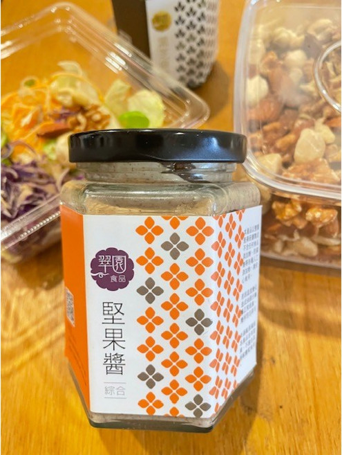 無糖無鹽無調味無添加 低溫烘焙, 1個, 堅果醬240克, 240g