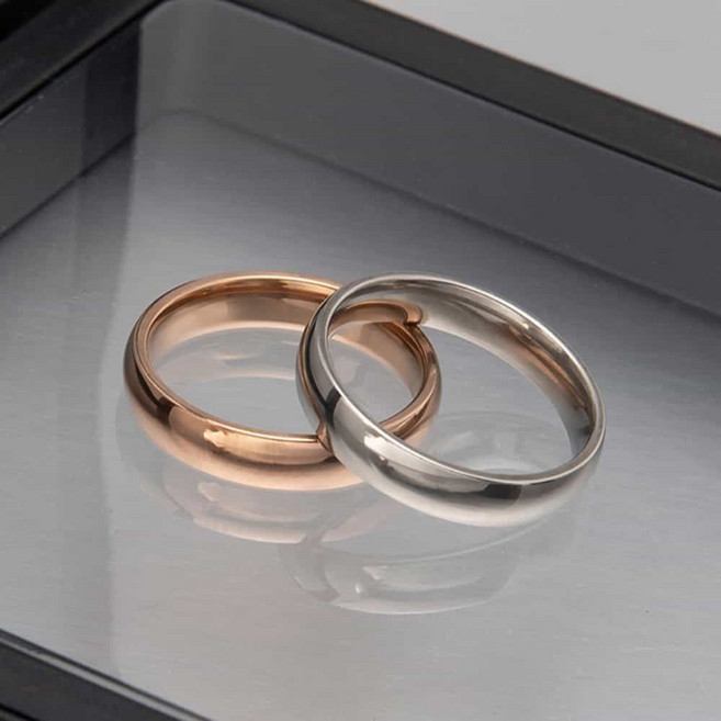 4mm 패션반지 나자 여자 커플반지_ 050613