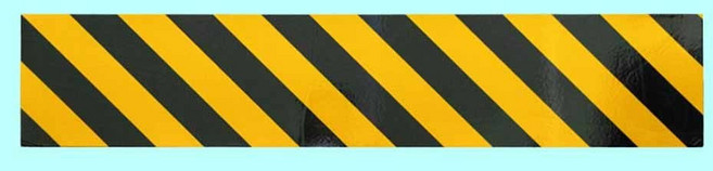 반사지 안전쿠션가드 충돌방지 접착 100 1000mm 12T hj2*23757St, 1개