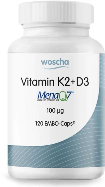 독일 비타민K2 D3 MenaQ7 100mcg 엠보캡슐 120정 4개월분, 1통, 1개 - 쿠팡