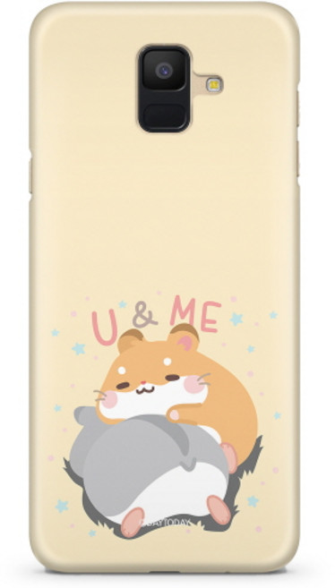 데이투데이 갤럭시A6 케이스 햄스터 하드 SM-A600N