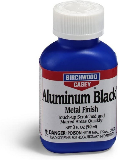 버치우드 흠집복원 알루미늄 블랙 터치 표면보호 90ml / Birchwood Casey Aluminum Black Metal Finish 3oz, 1개
