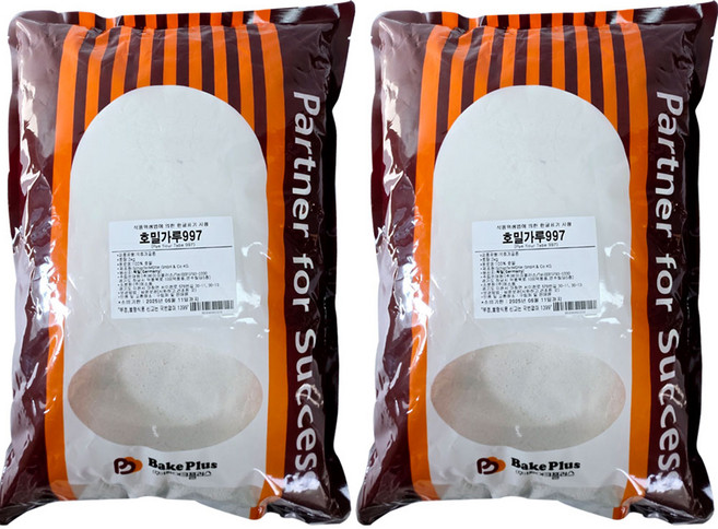 베이크플러스 독일산 호밀가루997 3kg, 2개