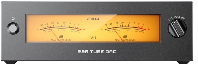 FiiO WARMER R2R 튜브 DAC/앰프 완전 밸런스드 24비트 아키텍처 JJ E88CC 버퍼 USB/광/동축 입력, 01 Black