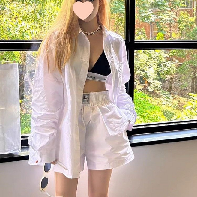 【男友風慵懶】白襯衫 韓版襯衫 寬鬆襯衫 慵懶風上衣 小眾設計感 純棉舒適 休閒百搭 通勤日常必備