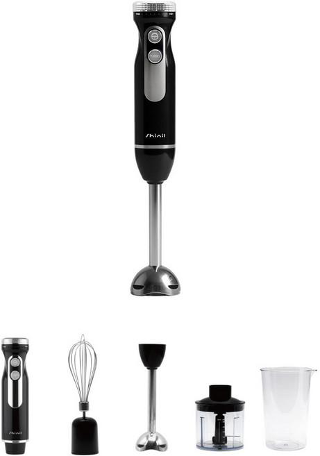 신일 핸드블렌더 풀세트 믹서기 다지기 거품기 스테인리스칼날 강력모터 속도조절 분리세척 저소음 이유식