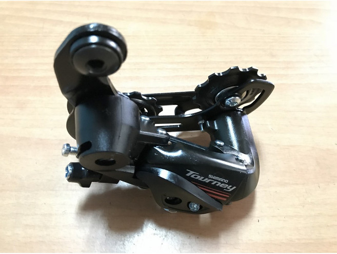 SHIMANO TOURNEY RD-A070 公路車7速後變速器 (原廠散裝鎖式無掛勾), 1個