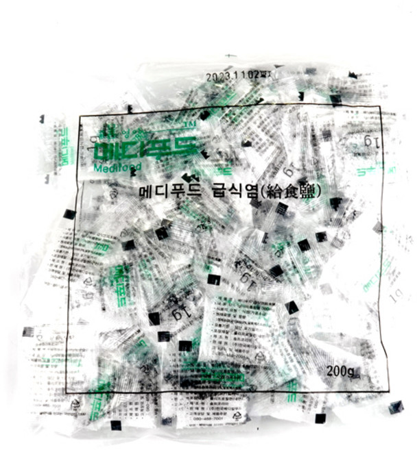 메디푸드 급식염 1g, 400개