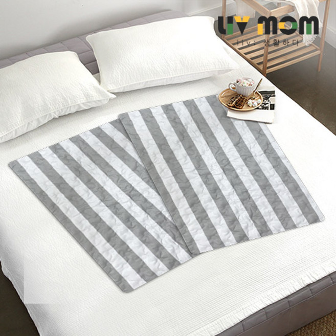 리브맘 스트라이프 쿨매트 중형, 단품