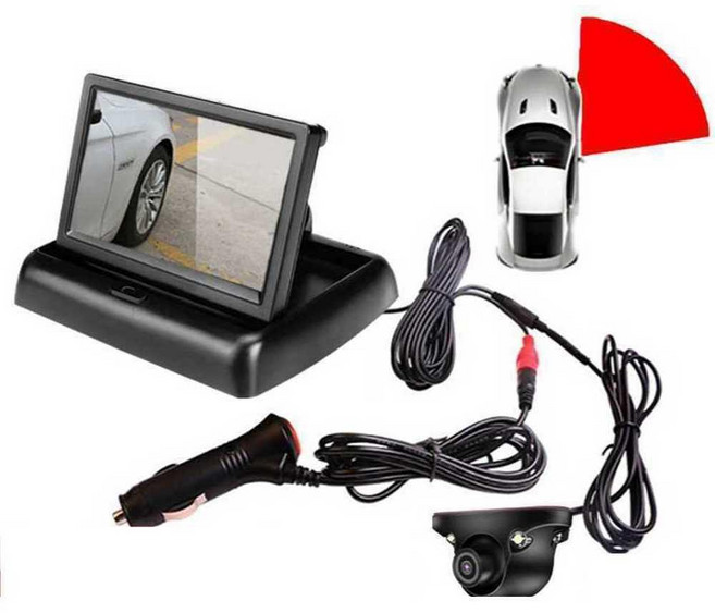 차량 사이드미러 카메라 모니터 화물차 블랙박스 장비 3인치 접이식+HD 우측, 4.3인치 접이식+HD 우측