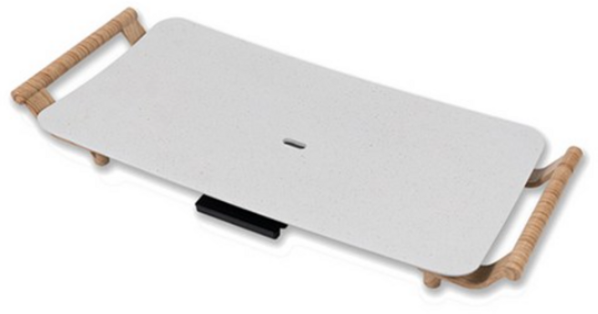 케이페이지 불소수지코팅 와이드 전기 그리들팬, KGP-G1400