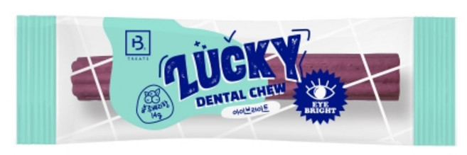 이백이몰 브리더랩 럭키덴탈츄 아이브라이트 눈 1p, 눈(블루베리향), 1개