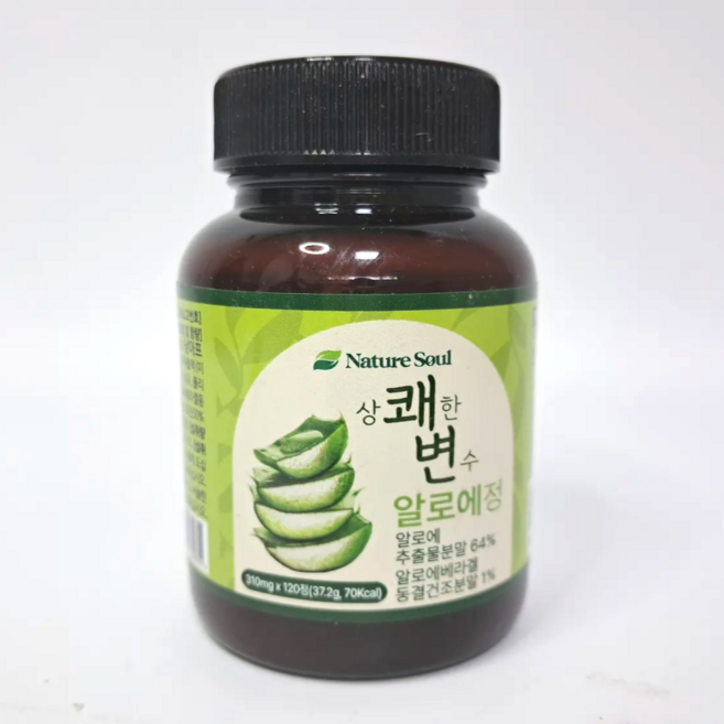 상쾌한 변수 알로에정 120정, 1개, 37.2g