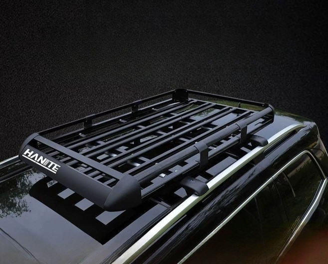 루프바스켓 캐스퍼 모닝 스파크 경차 짐받이 지붕 수하물 캐리어 루프랙, 나사형 매립형, 4개지지대 6개 1.3m A