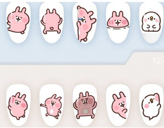 卡娜赫拉 穿戴甲 XS/L 短方圓 (透白), 1個, L