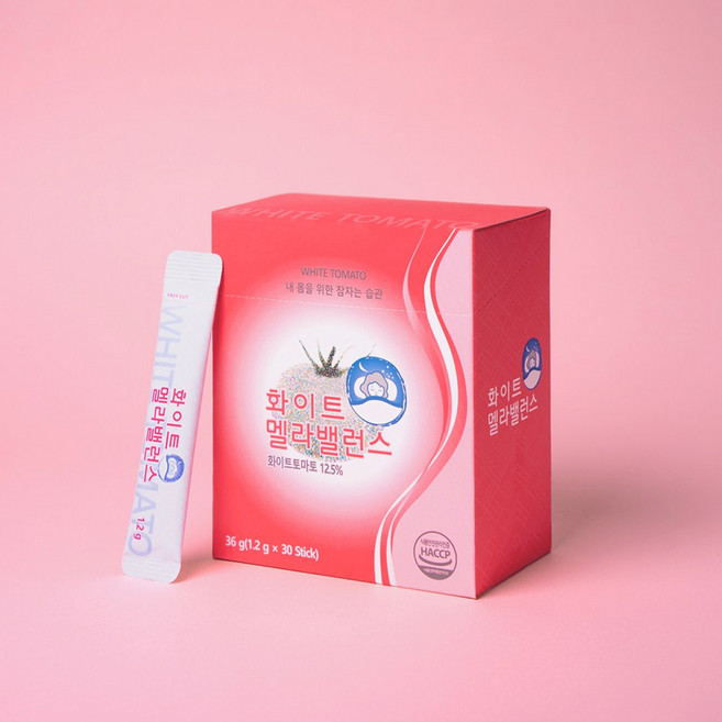 주식회사 다온나루 화이트 멜라 밸런스 36g(1.2g*30stick), 30개, 1.2g