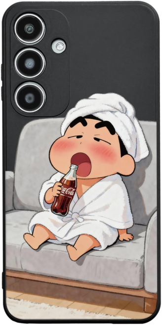 짱구형과 그가 좋아하는 코카콜라 실리콘 케이스