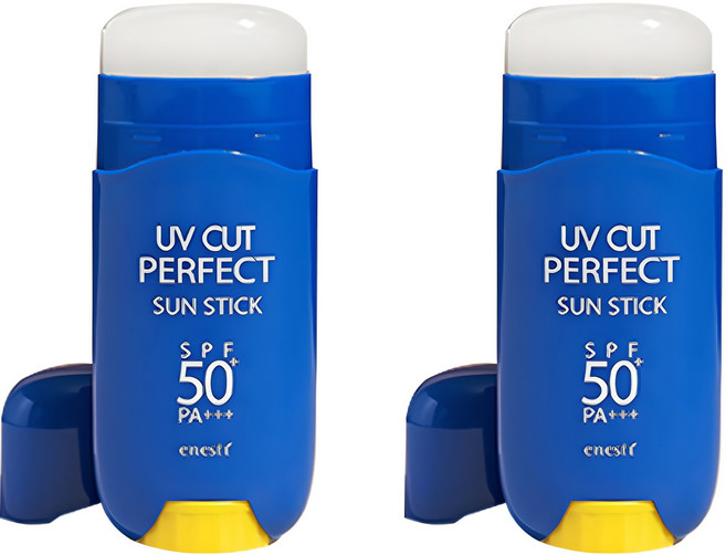 에네스티 유브이 컷 퍼펙트 썬스틱 SPF50+ PA+++, 23g, 2개