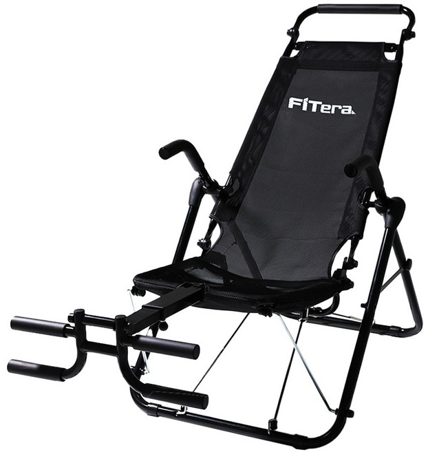 토미로더 엑스킹 허리쭉 무중력 바디킹 스트레칭 체어 허리운동 안전 거꾸리, 블랙, AB Chair Deluxe