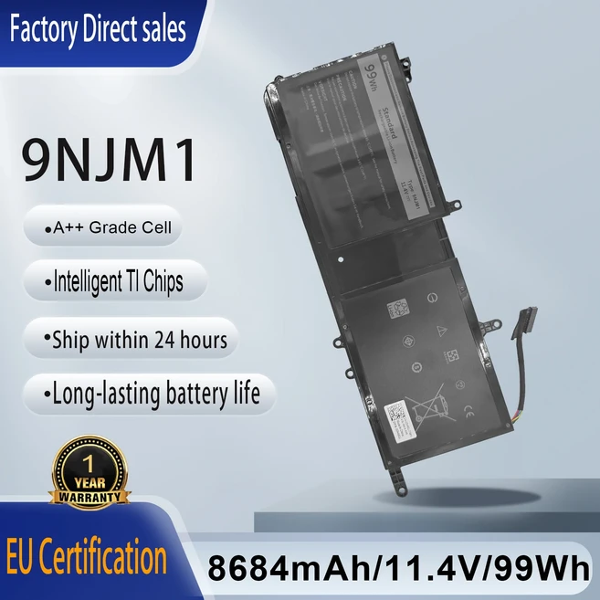 노트북배터리9NJM1 델 에일리언웨어 15 R3 R4 17 R5 시리즈 P31E P69F 44T2R HF250 MG2YH용 노트북 배터리, 01 China Mainland, 01 9NJM1