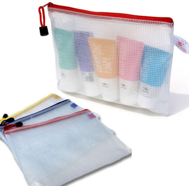 비닐파우치 비닐가방 유아실내화주머니 여행파우치 다용도 지퍼백