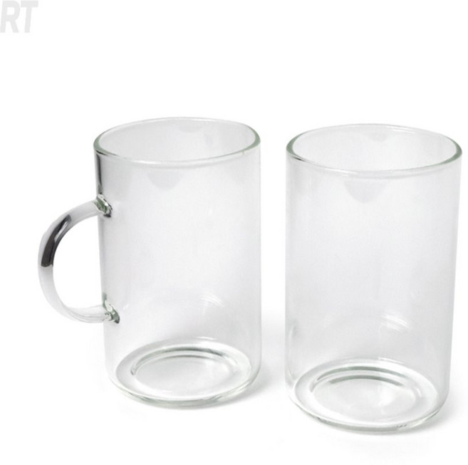 로켓터틀 맥주잔 500ml 2개 예쁜맥주잔, 머그 투명