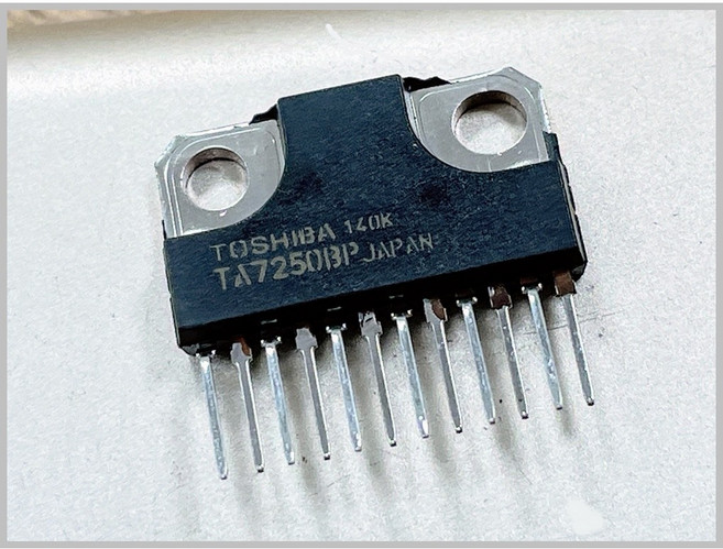TOSHIBA TA7250BP 音頻功率放大器 IC, 1個