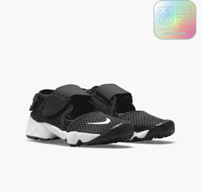 (백화점정품/AS) 나이키 에어 리프트 주니어 블랙 화이트 검흰 리틀키즈 토들러 아동 샌들 운동화 어린이신발