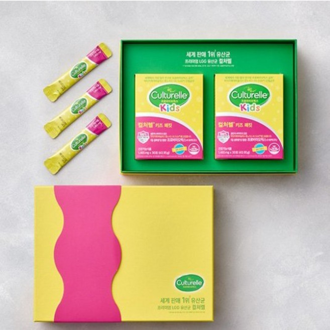 광동 컬처렐 키즈패킷 선물세트, 2개, 87.9g