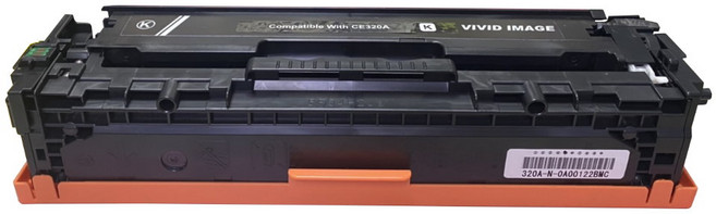 碳粉補給站 CP1525nw/CP1525/CM1415FNW 副廠黑色碳粉匣 CE320A, 黑, 1個