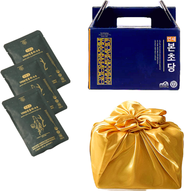 [연본당] 1988전통차(녹용): 녹용 홍삼 그리고 귀한 전통원료 배합 최고역작 전통차 by 연세본초당 Since1988, 80mg, 1개, 80ml, 10개입