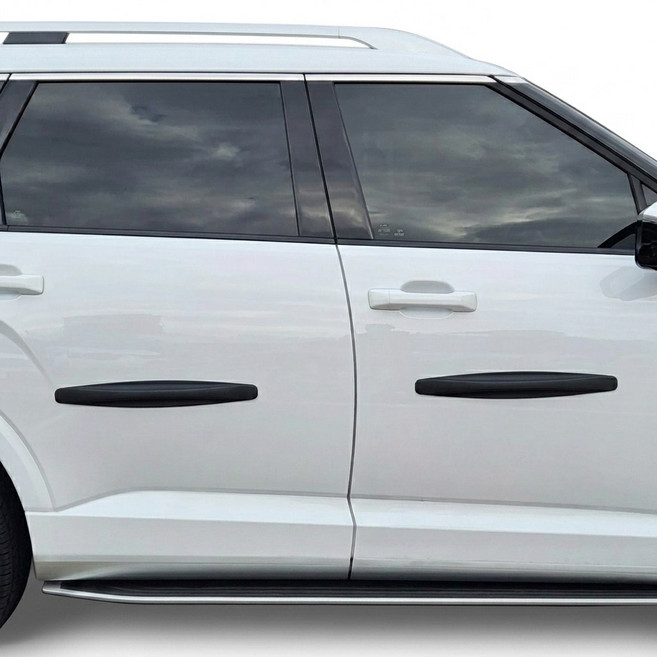 하네르 문콕방지가드 범퍼가드 2P, 2개, 블랙