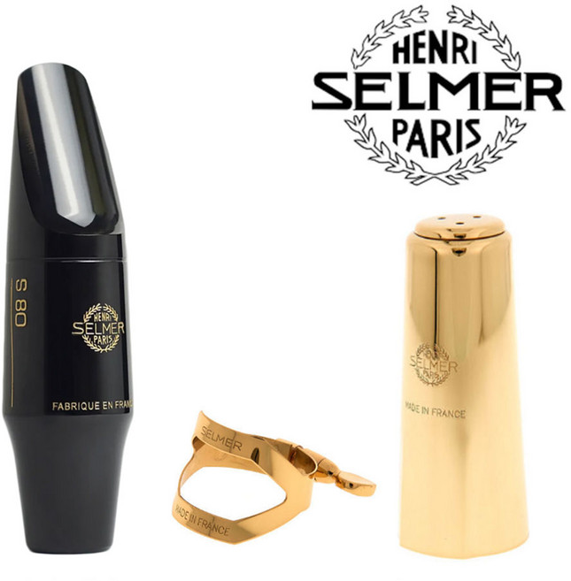 미성악기 셀마 테너 S80 색소폰 마우스피스, D, 1개