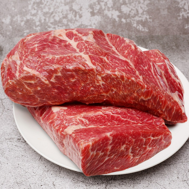 손질 된 정선 살치살 1kg 수입 소고기 푸짐한 살치살 대용량, 1개