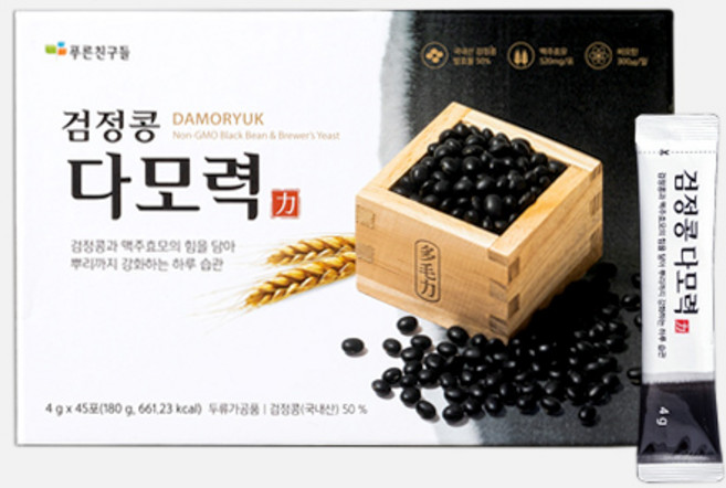 푸른친구들 검정콩 다모력, 45포, 1개