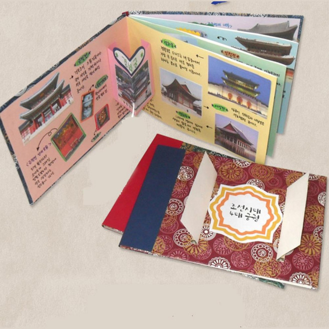 초등 고학년 한국사 수업 활동지 조선 4대궁궐 북아트 만들기 독후활동 늘봄교실 유치원, 묶음포장