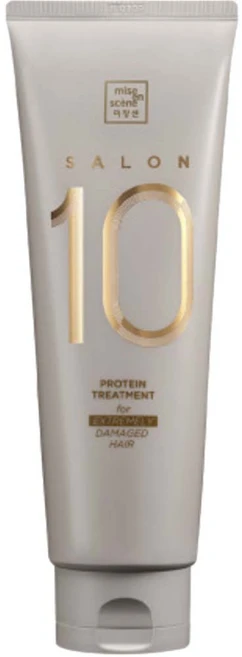 미쟝센 살롱 10 단백질 헤어트리트먼트 극손상모발용, 250ml, 1개 - 쿠팡