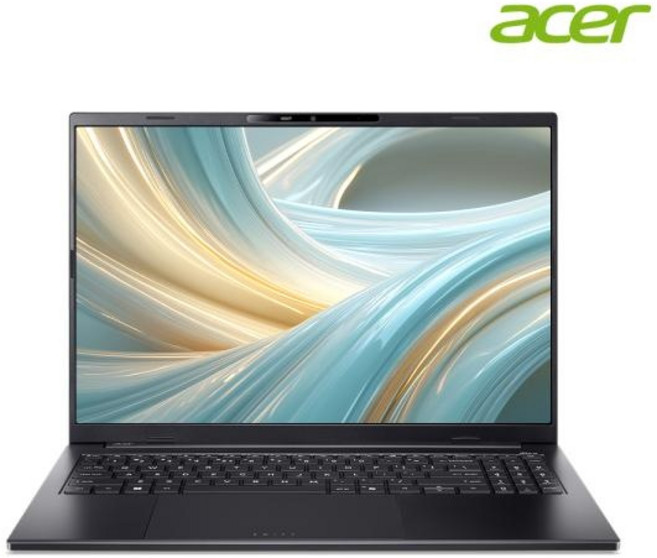 (ACER) 스위프트 GO 16 AI SFG16-74-7412 (Ultra7 258V/32GB/1TB/Win11Home) (기본제품), WIN11 Home, 32GB, 1TB, 블랙
