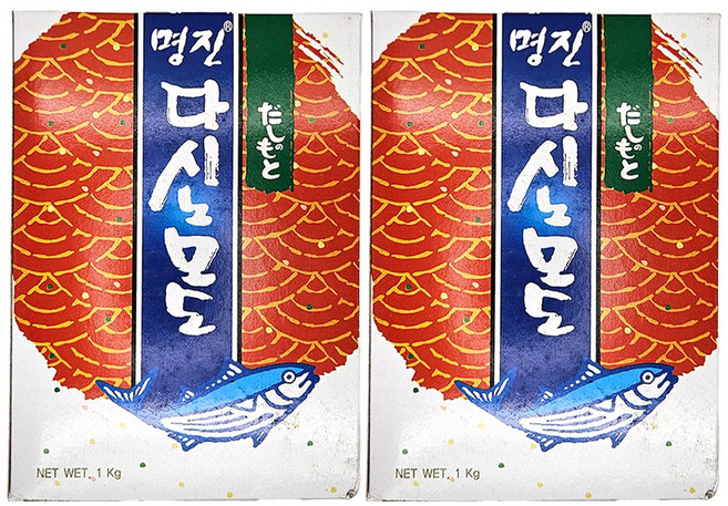 명진 다시노모도 혼다시 1kg, 2개