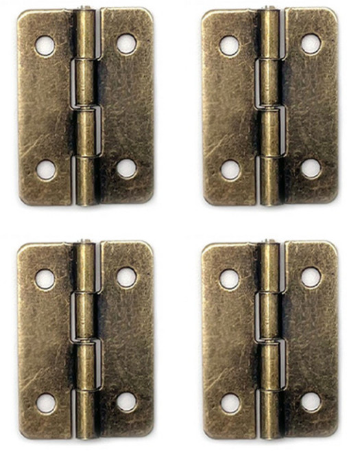 아이베란다 미니 엔틱경첩 힌지 가구철물 30x20mm, 4개