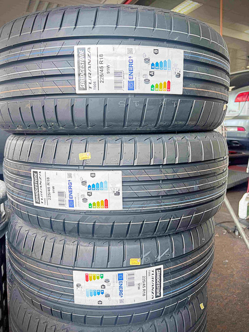 普利司通 BRIDGESTONE TURANZA T005 輪胎 225/45 R18 提升駕駛舒適度與安全性, 1個, 到店安裝